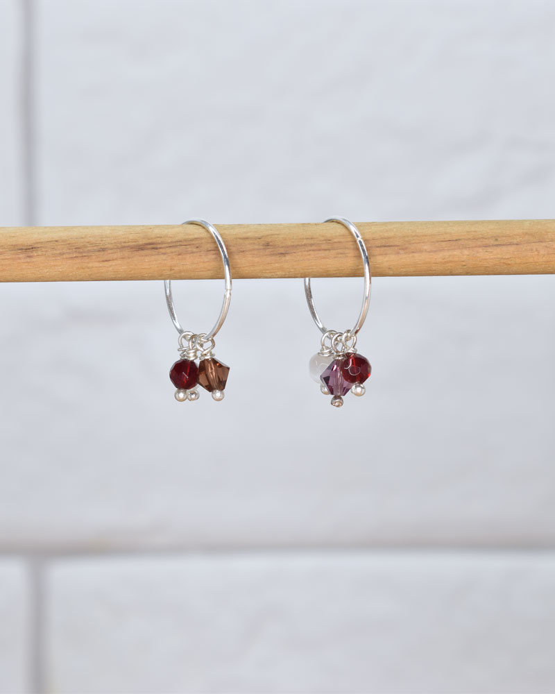 Color Hoops Earrings