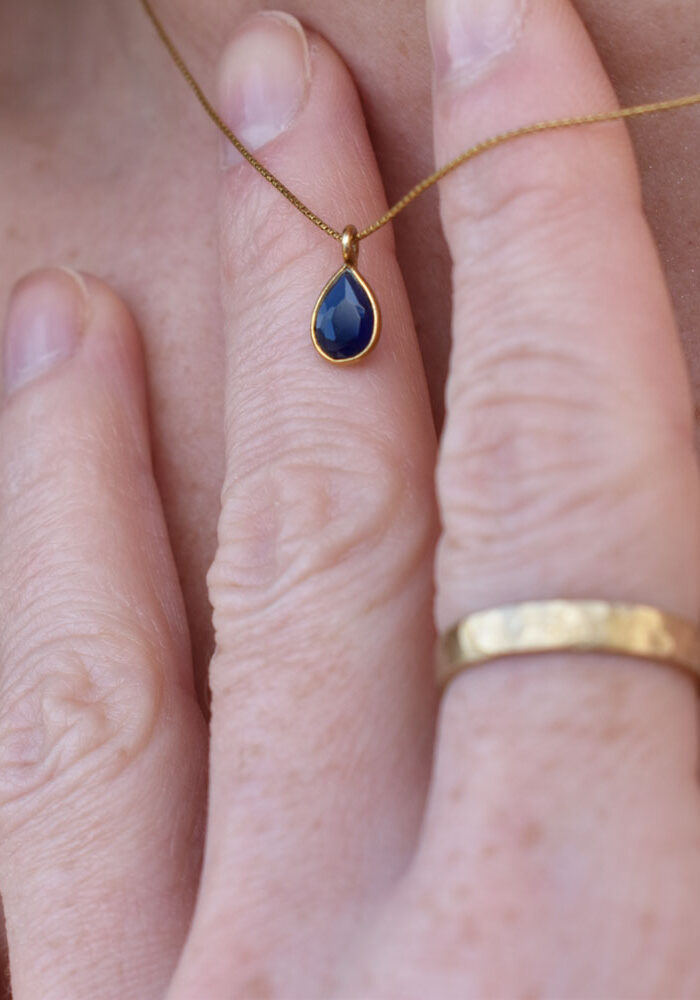 Blue Quartz Necklace 2