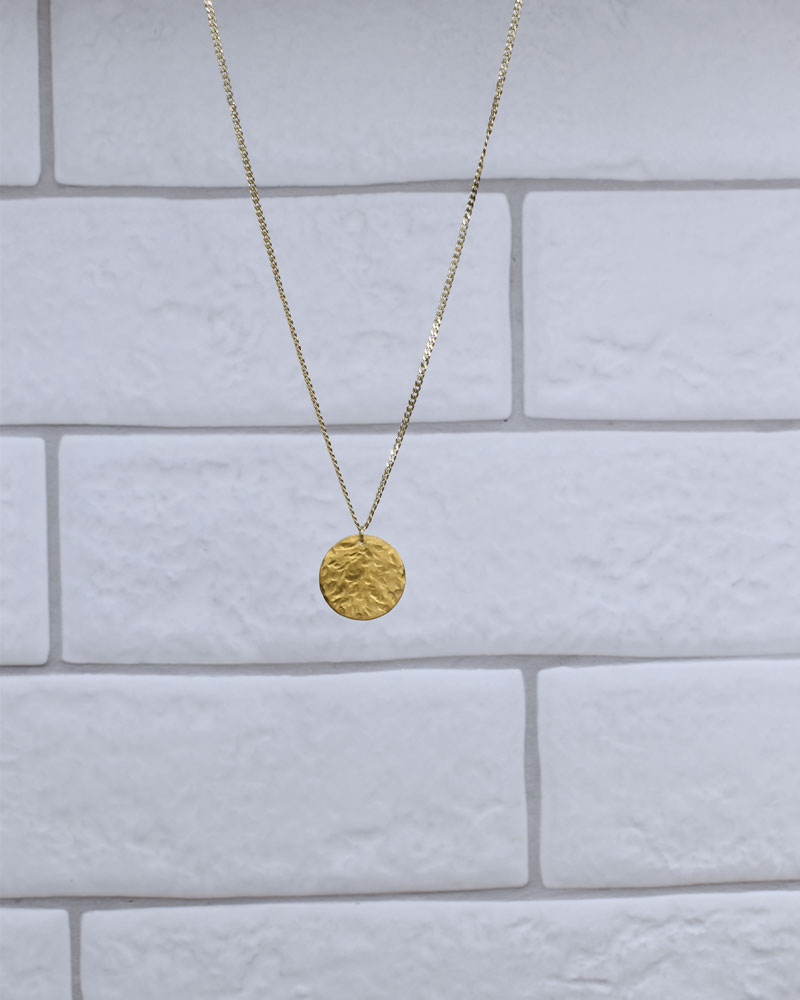 nefeli hammered necklace 1