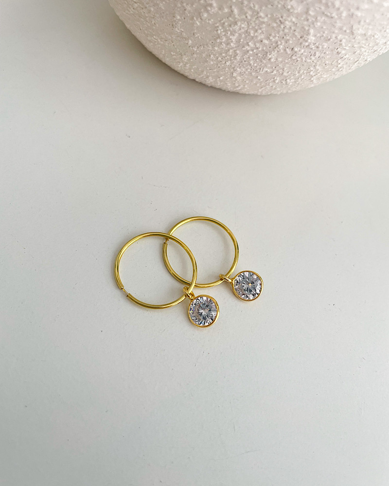 Slim hoops Earrings