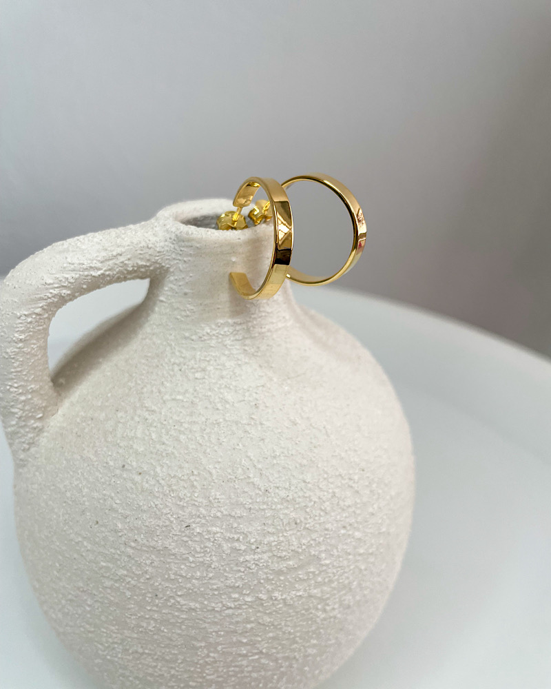Annie Hoops Earrings - Image 2