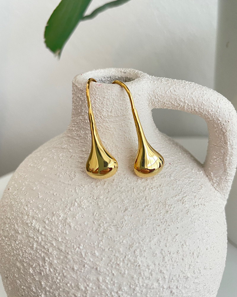 Golden Drops Earrings - Image 2